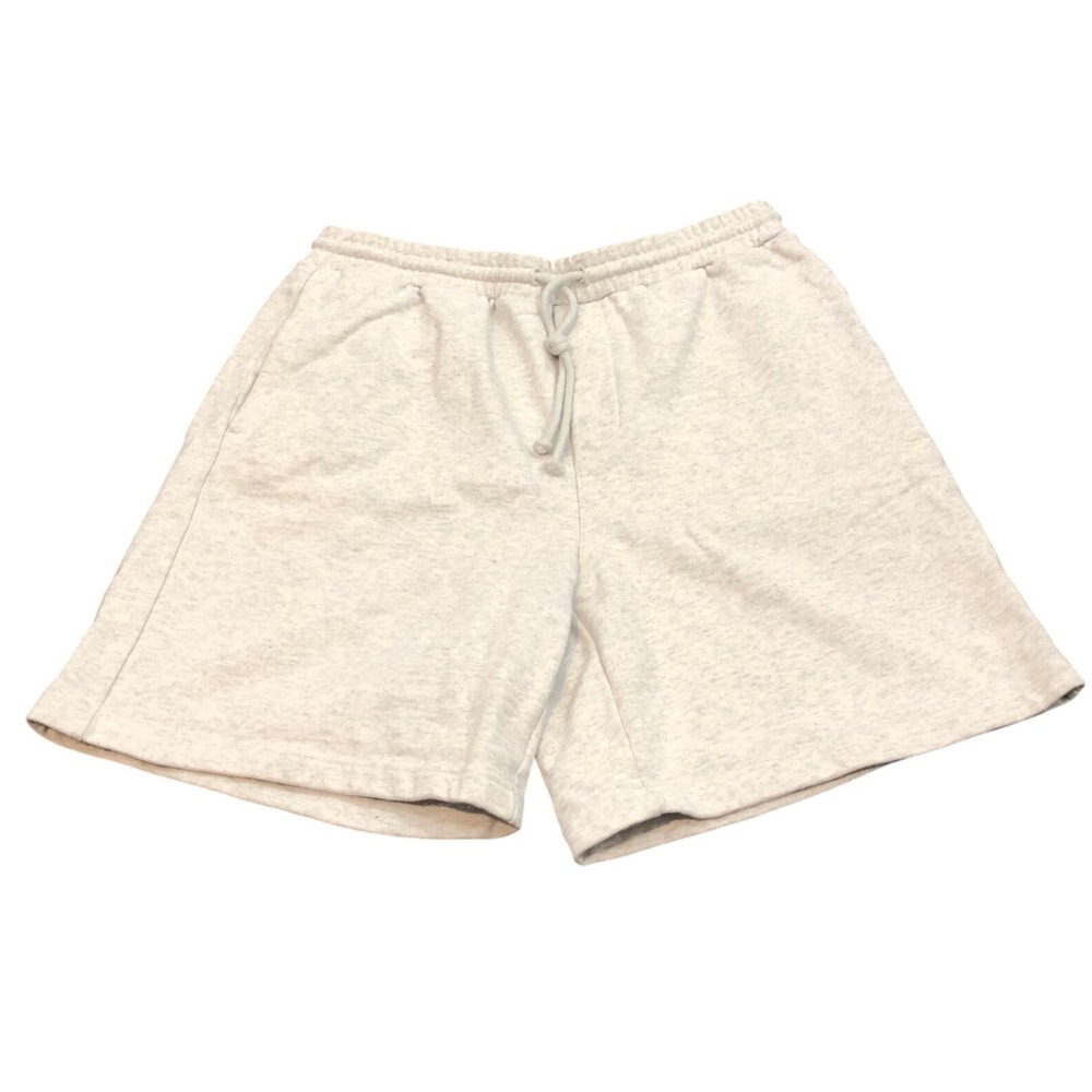 Kith‎ Spring Classics 26 Sweat Shorts Mens M Heather Grey Cotton Script Logo